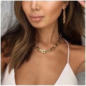 COPY - New Eddie Borgo Supra Link Necklace 17”